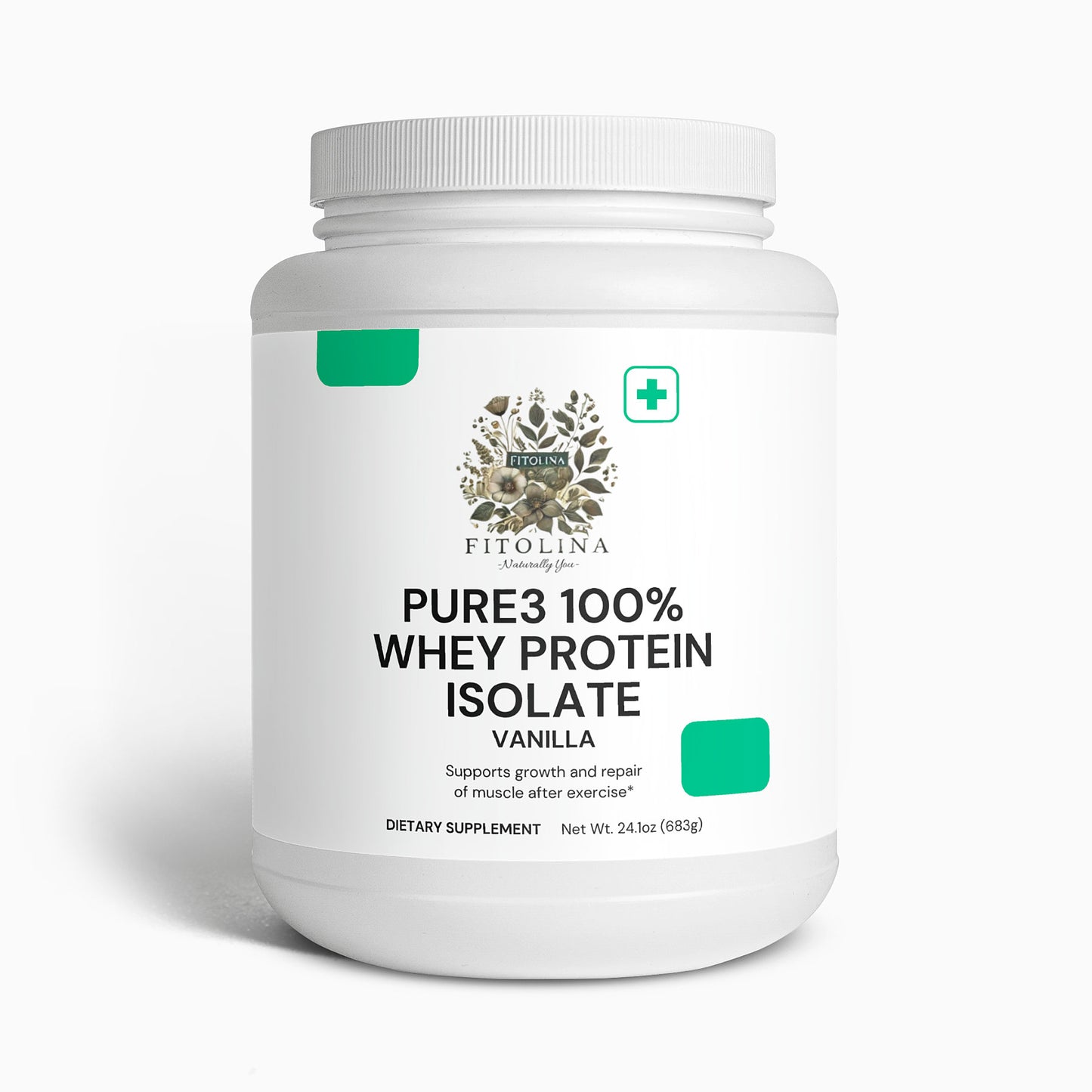 Pure3 100% Whey Protein Isolate (Vanilla)
