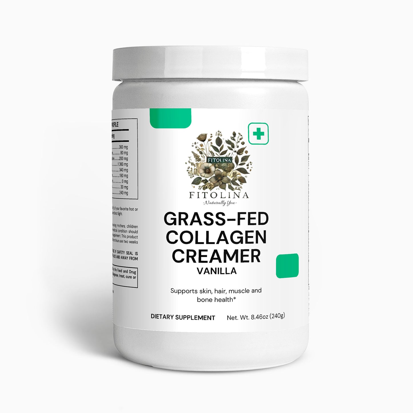 Grass-Fed Collagen Creamer (Vanilla)