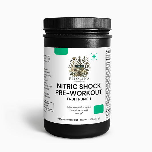 Nitric Shock Pre-Workout Powder (Fruit Punch)